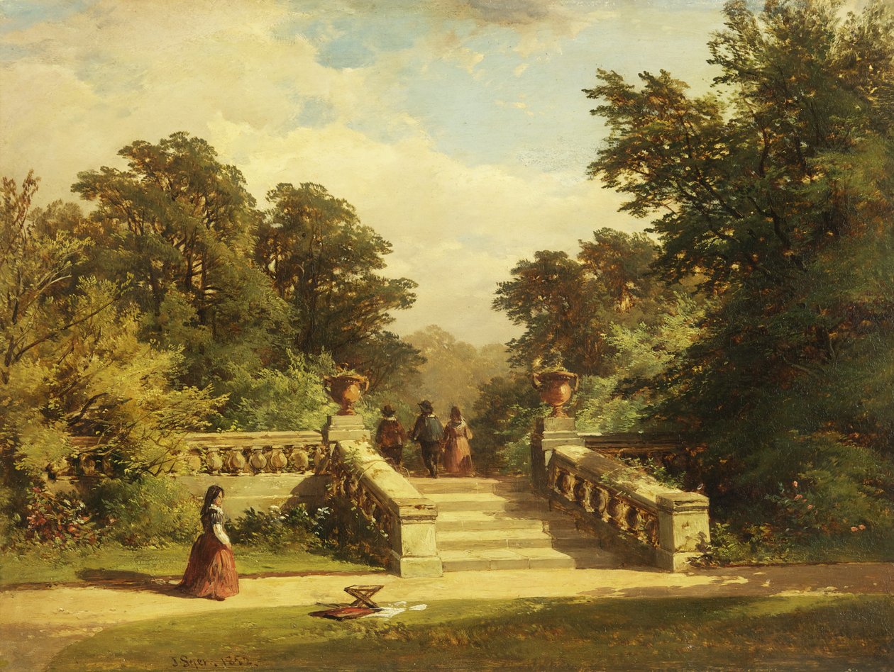 Entrée de Haddon Hall - John Syer