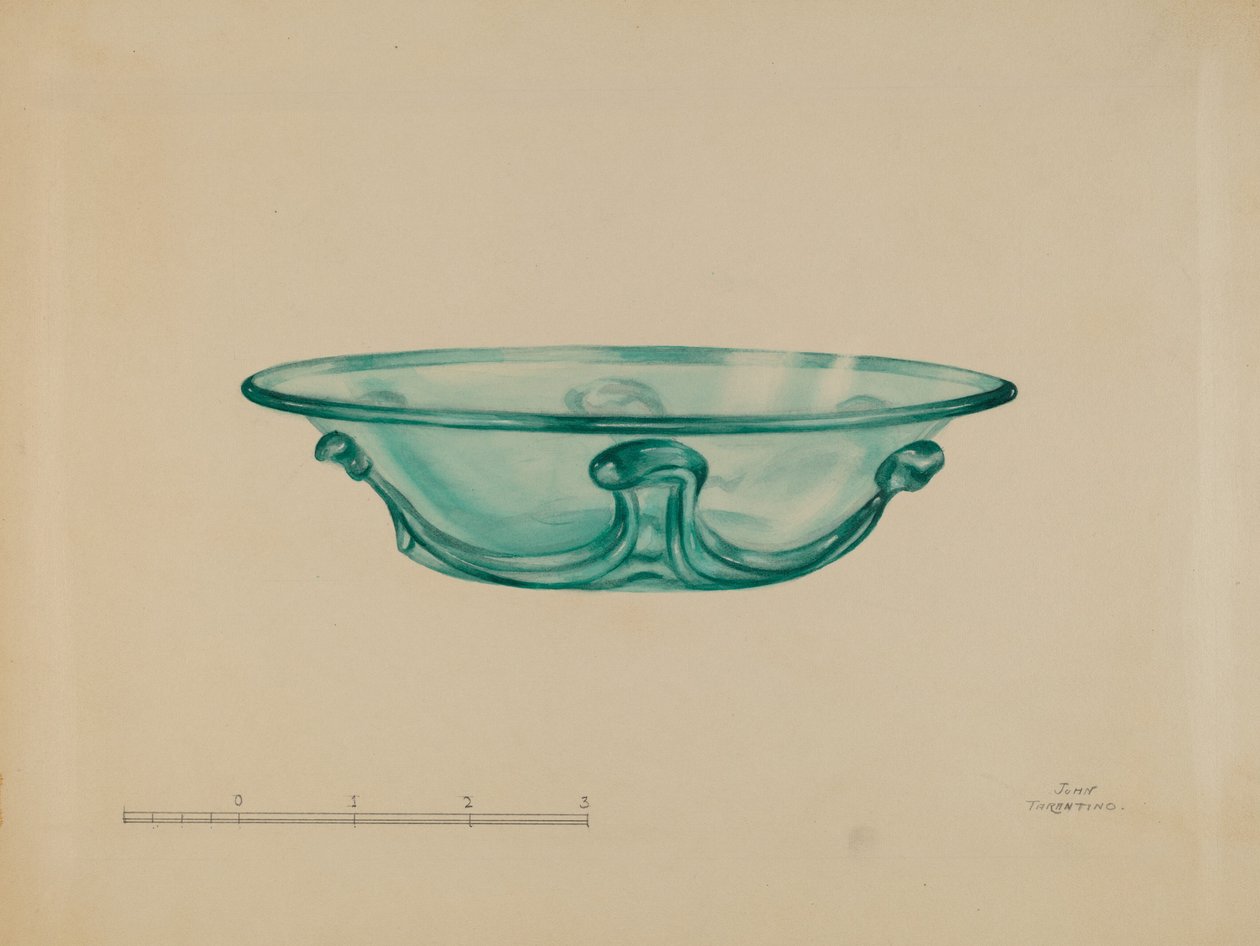 Plat, vers 1938 - John Tarantino