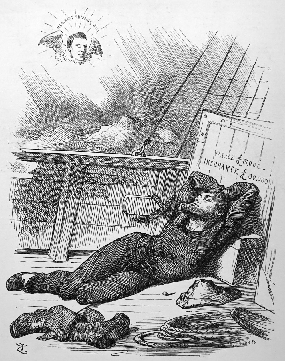 Un marin - John Tenniel