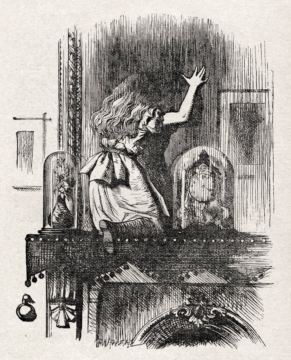 Alice à travers le miroir - John Tenniel