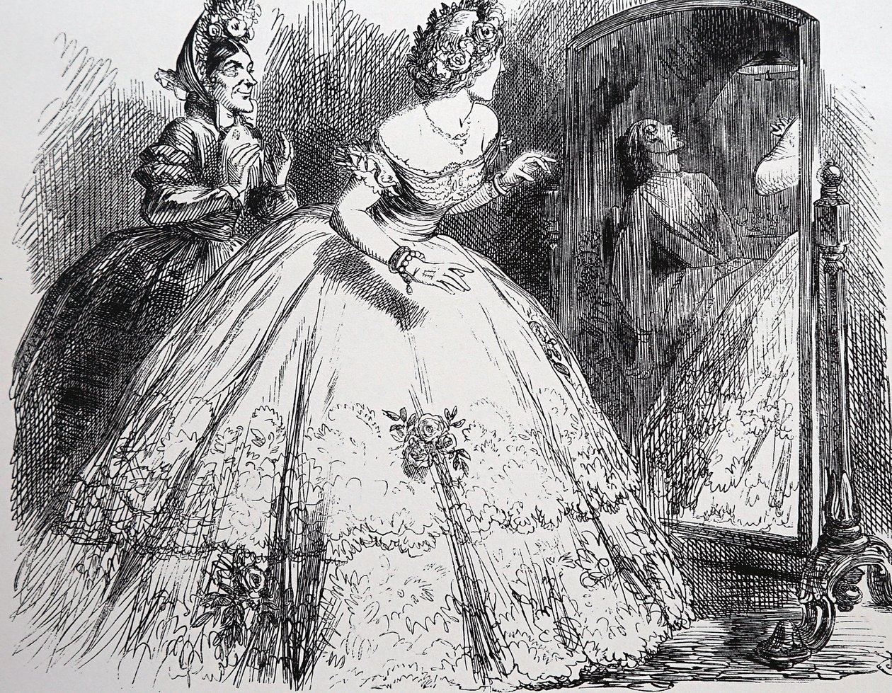 La dame hantée - John Tenniel