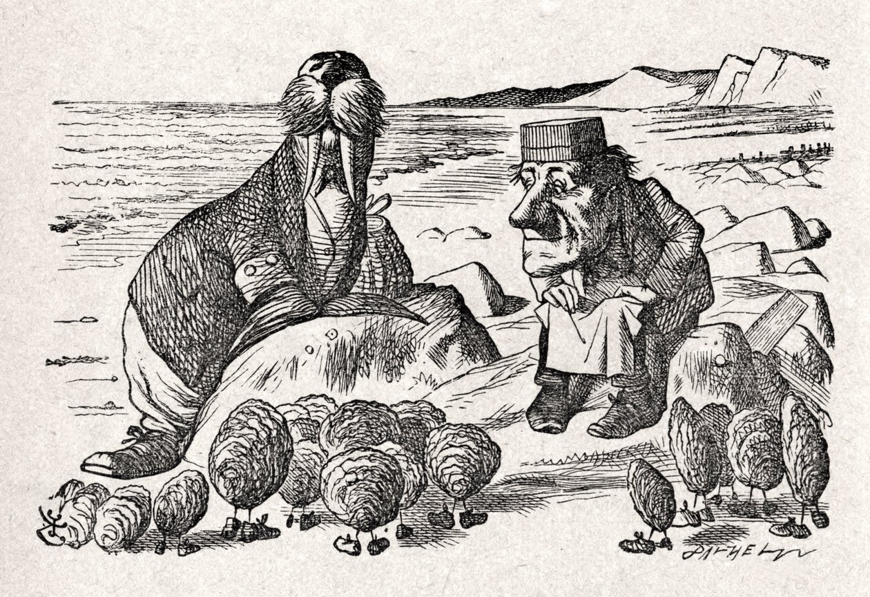 Le Morse et le - John Tenniel