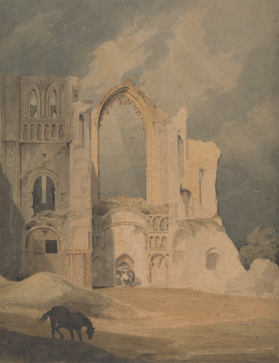 Prieuré de Castle Acre - John Thirtle