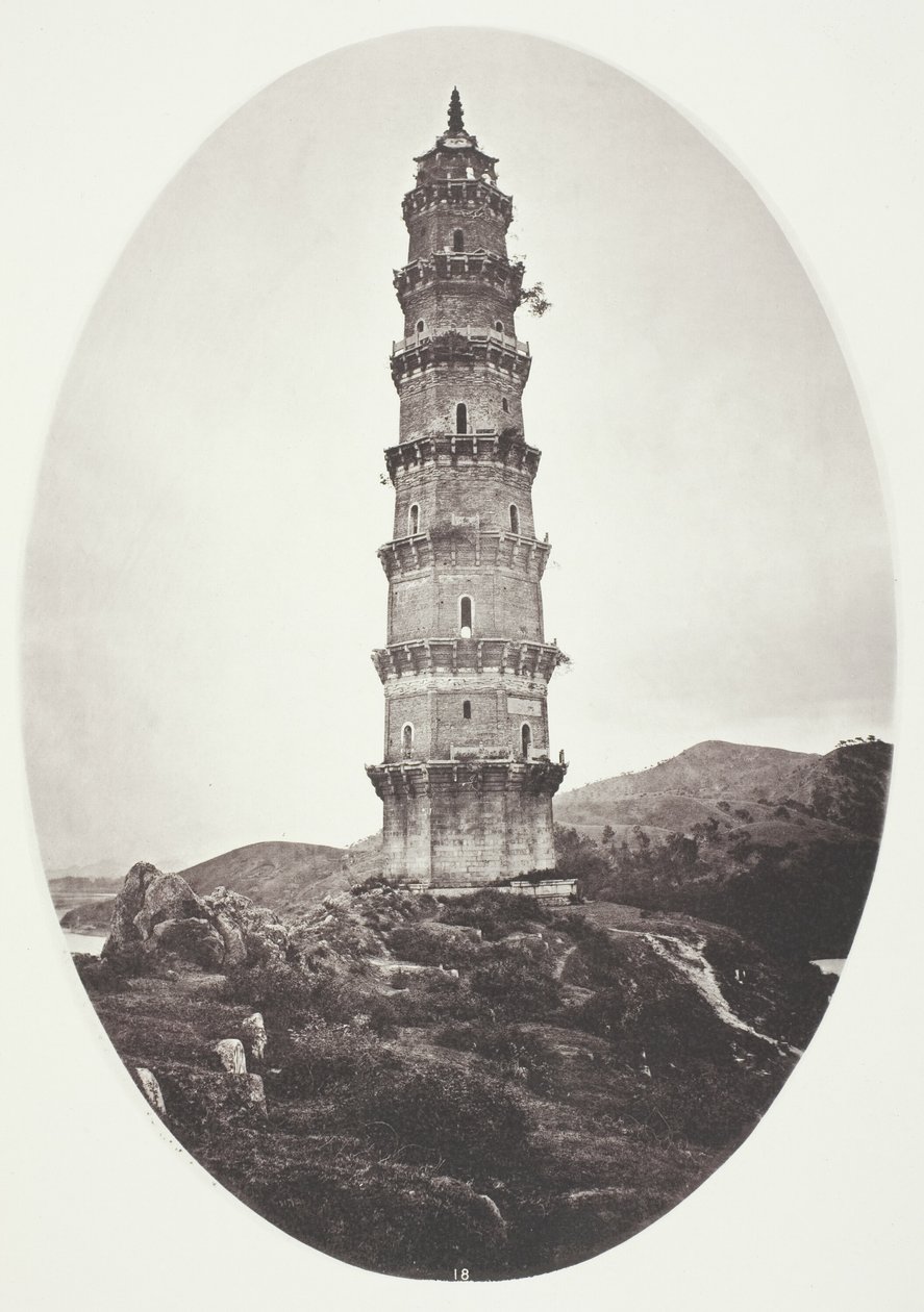 Une pagode près de Chao-Chowfu - John Thomson