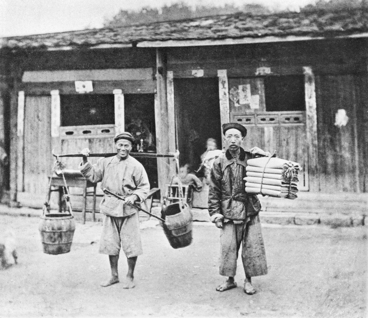 Marchands chinois, vers 1870 - John Thomson