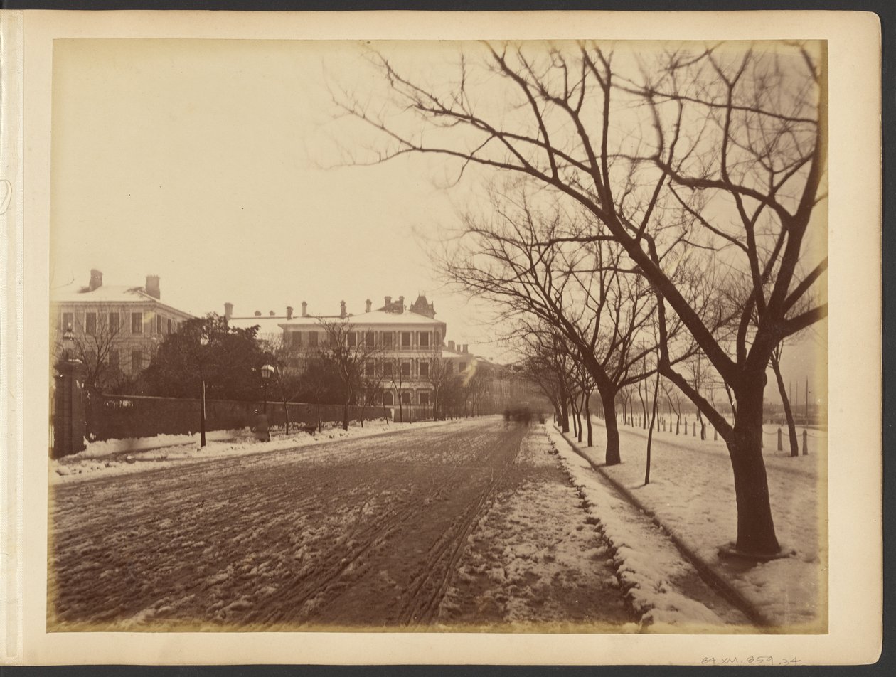 [Route enneigée] - John Thomson
