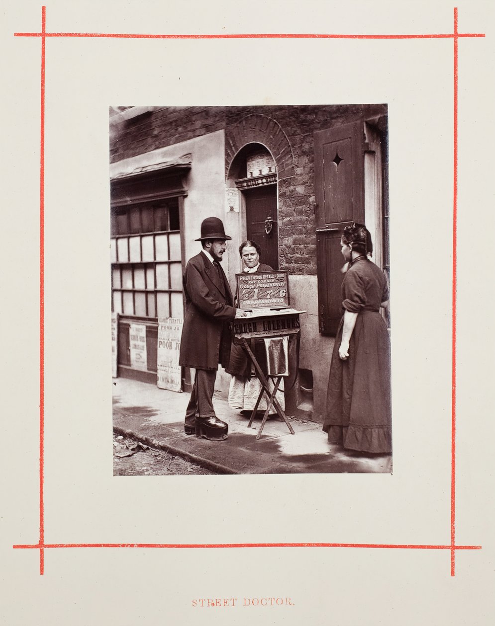 Médecins de rue, 1877 - John Thomson