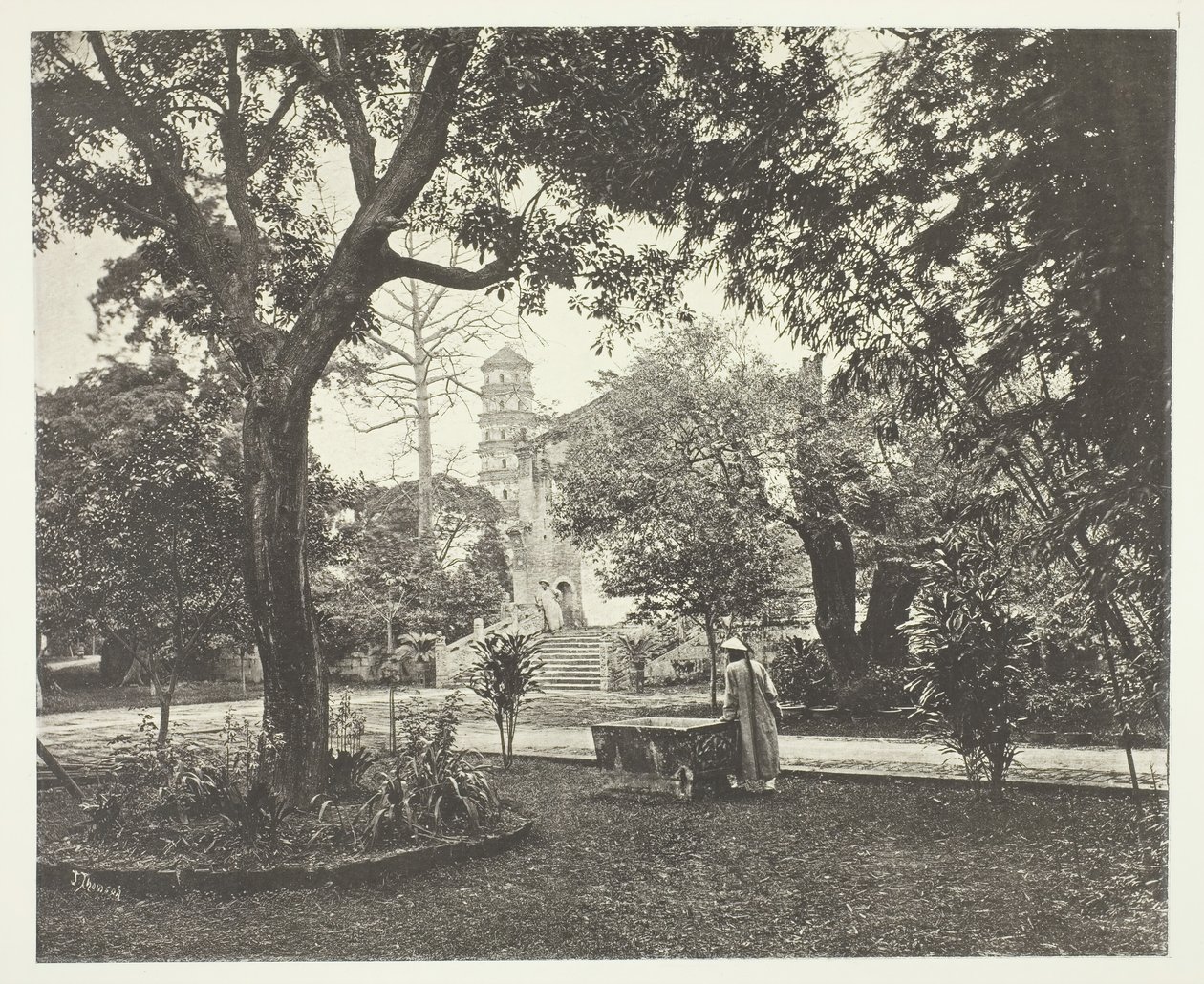 Le Yamun consulaire britannique, Canton, vers 1868 - John Thomson