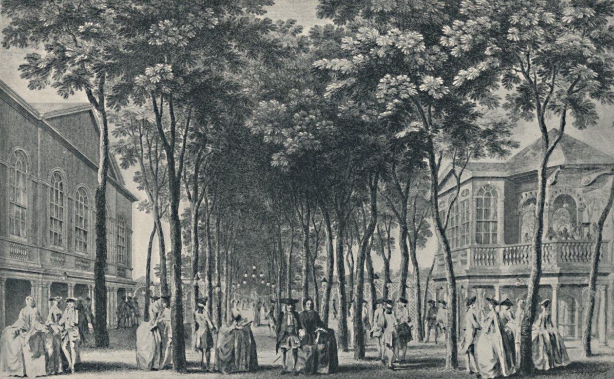 Société aux jardins de Marylebone, 1755 - John Tinney