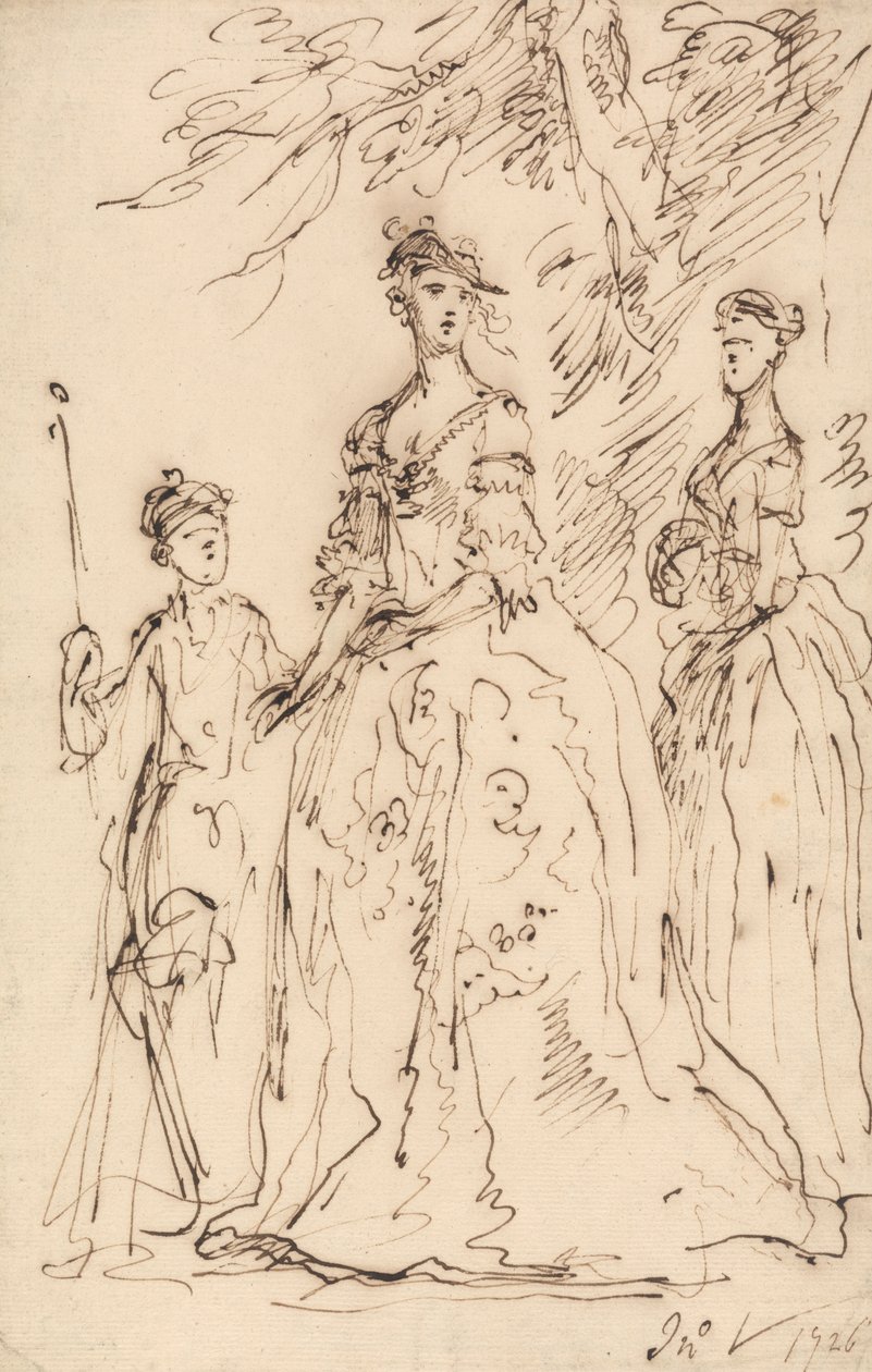 Trois Dames - John Vanderbank