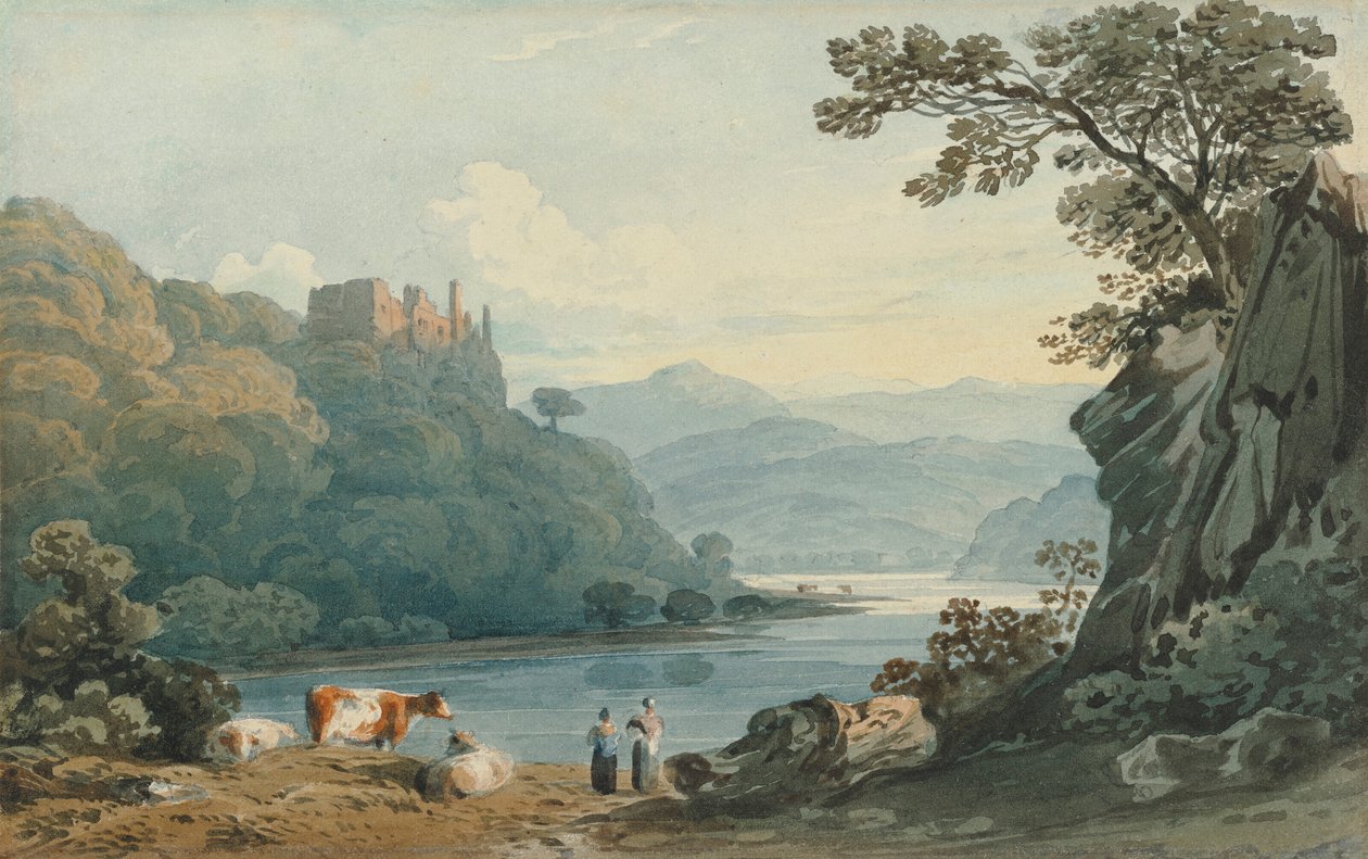 Château de Berry Pomeroy, Devon - John Varley