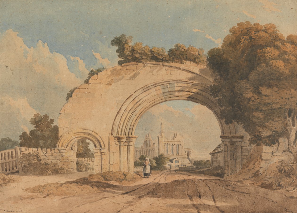 Abbaye de Byland, Yorkshire - John Varley