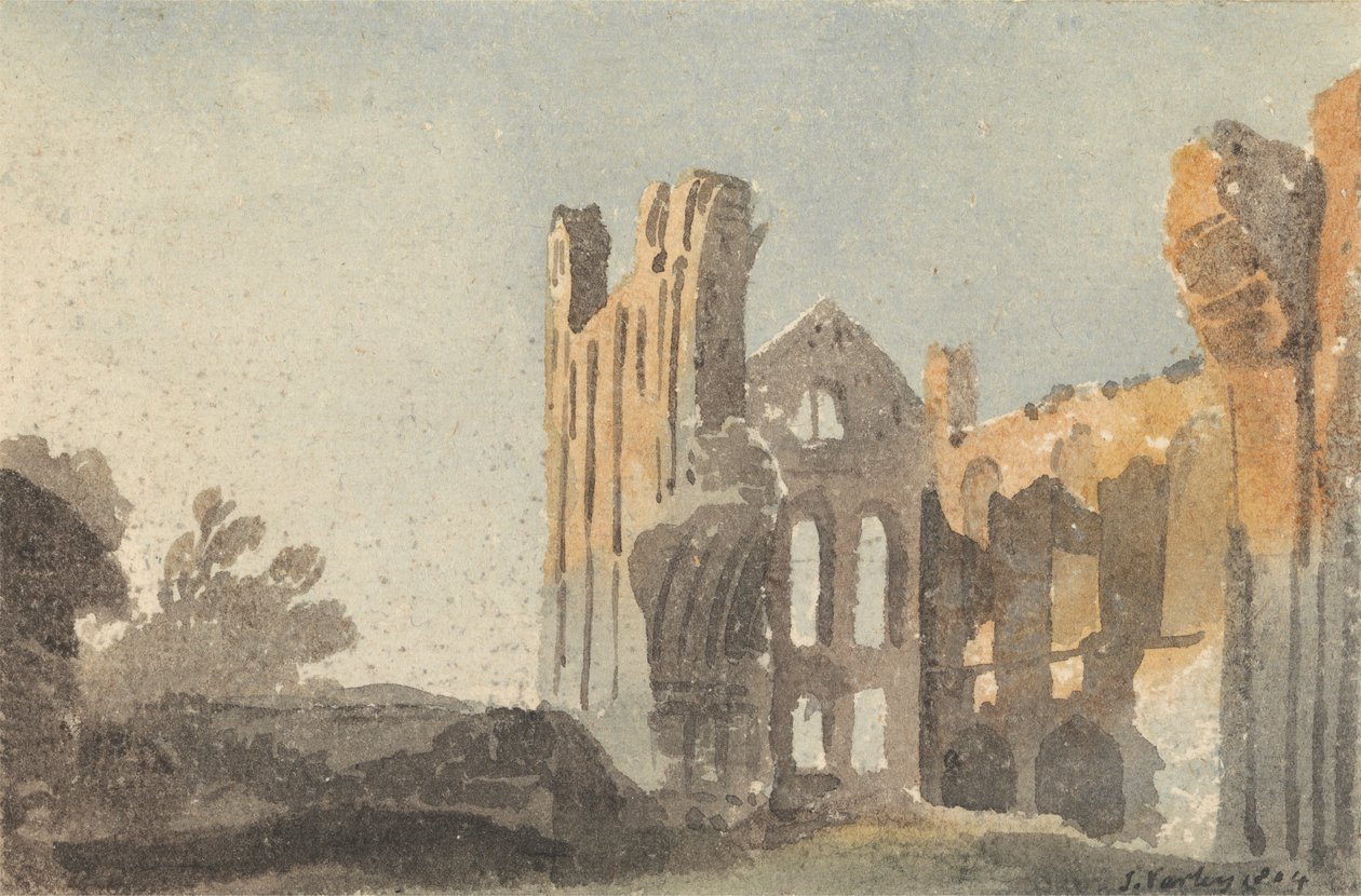 Abbaye de Kirkstall près de Leeds - John Varley