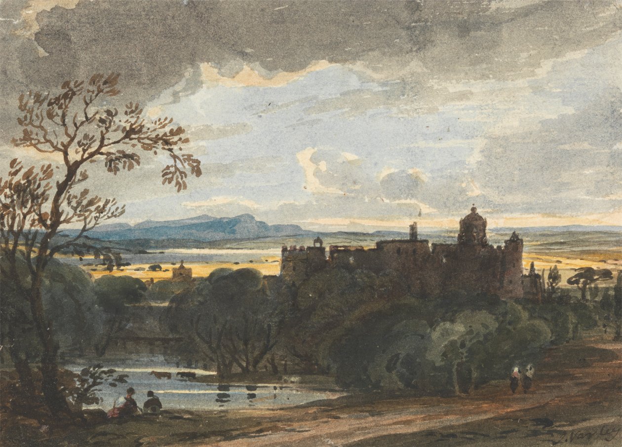 Palais de Linlithgow - John Varley