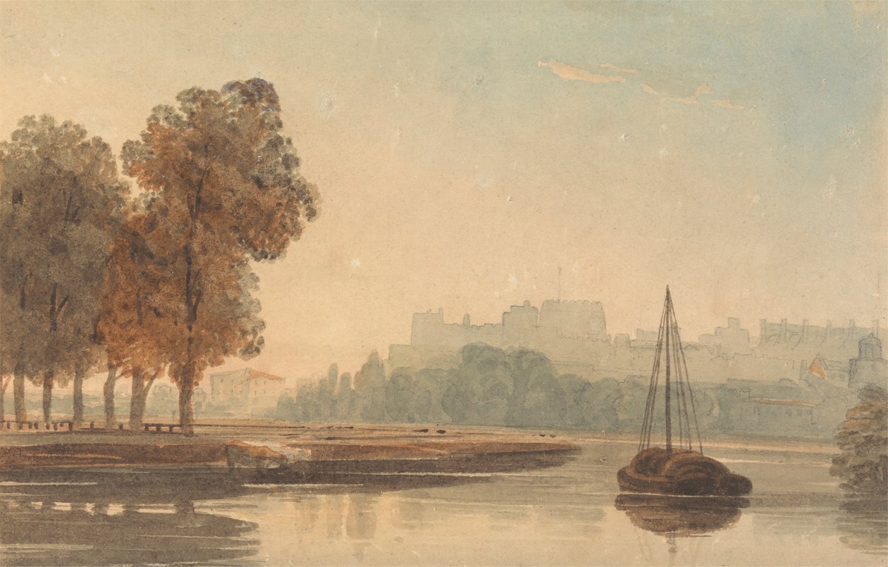 La Tamise à Windsor - John Varley
