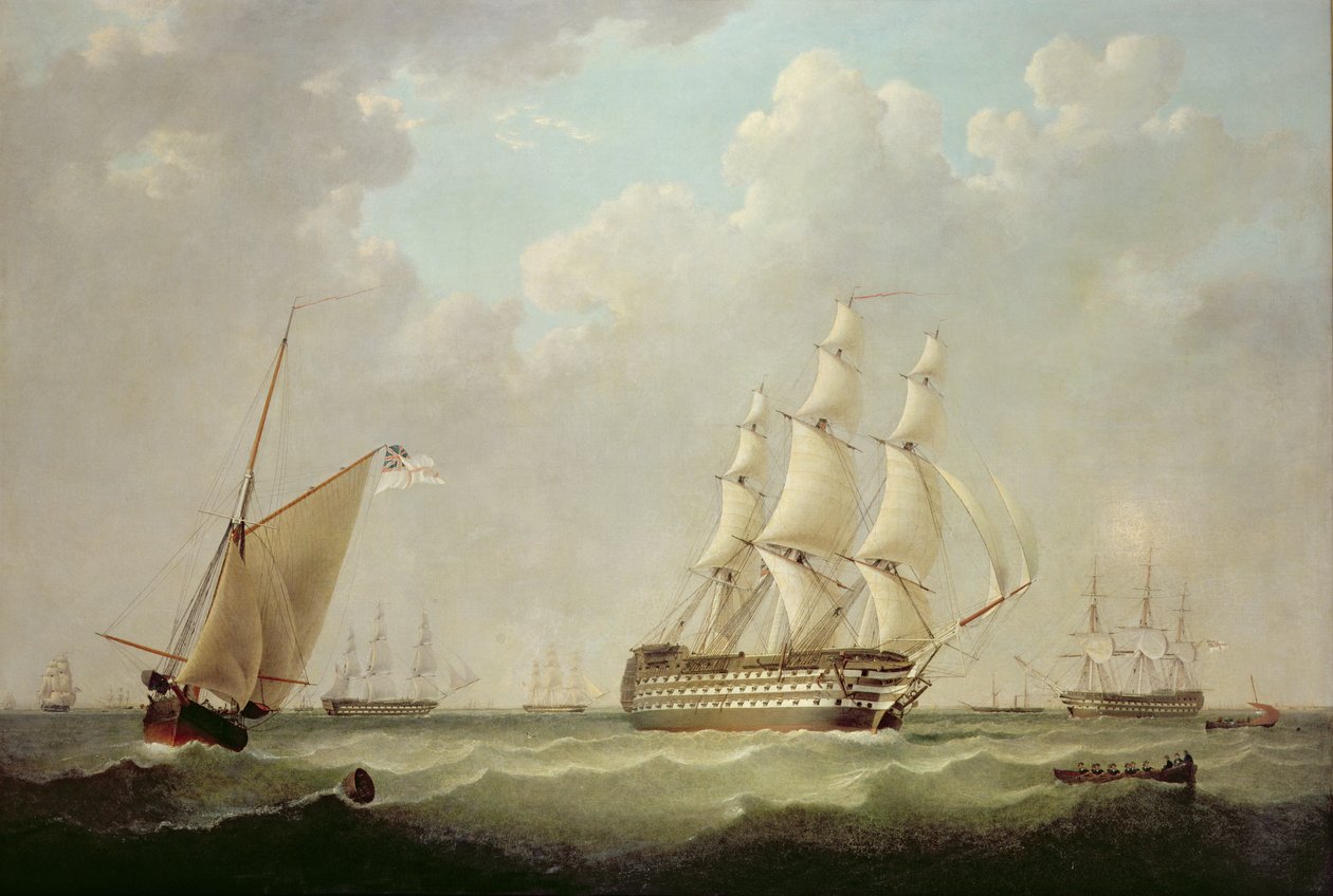 H.M.S. Britannia, 1847 - John Ward of Hull