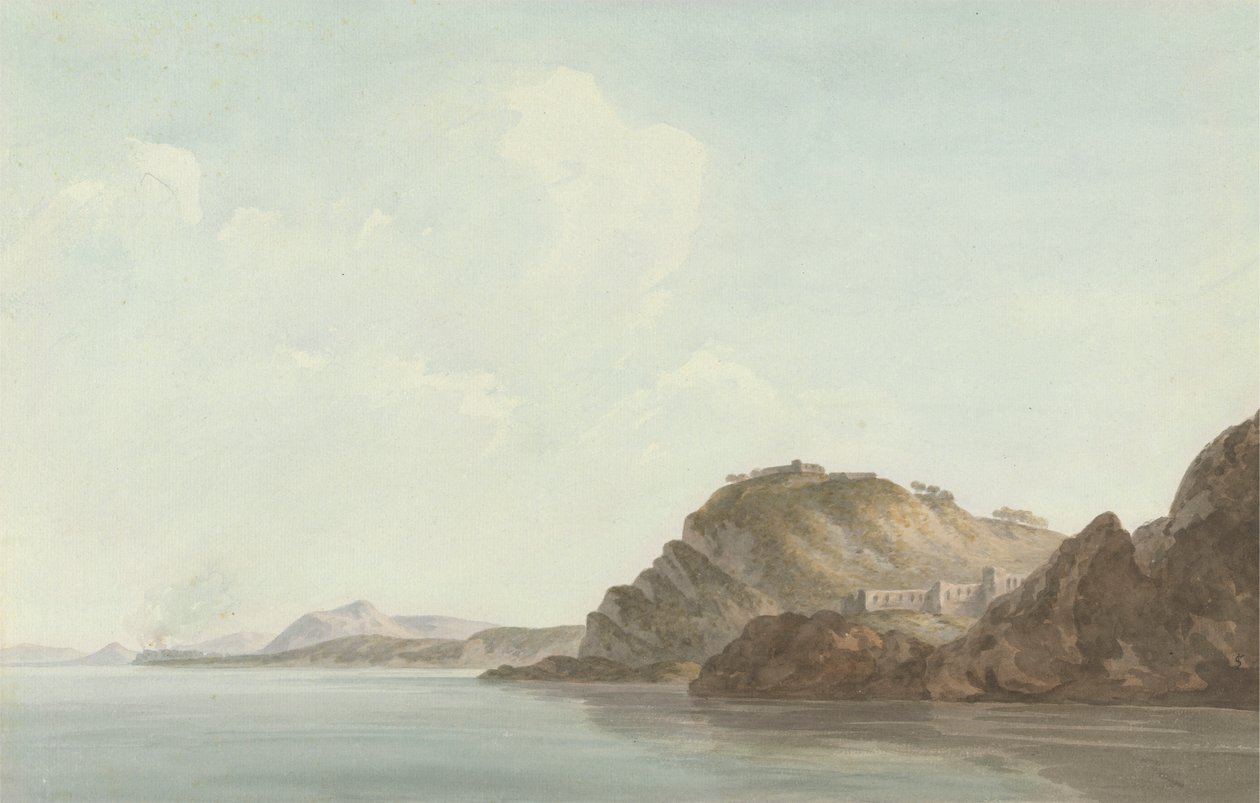 Côte près de Sorrente - John Warwick Smith