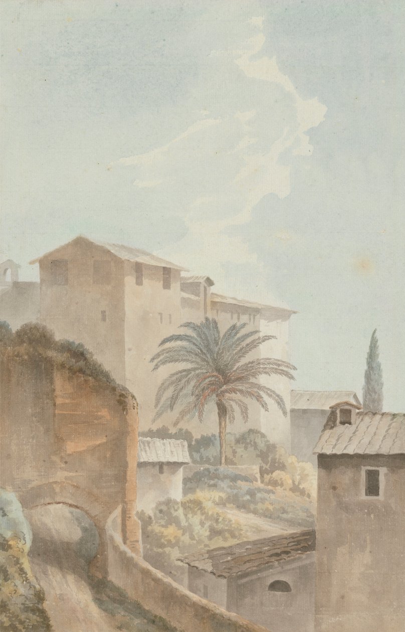 Sur le mont Palatin - John Warwick Smith
