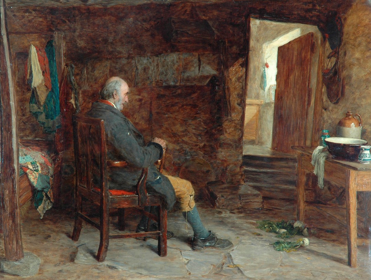 Le veuf, 1873 - John Watson Nicol