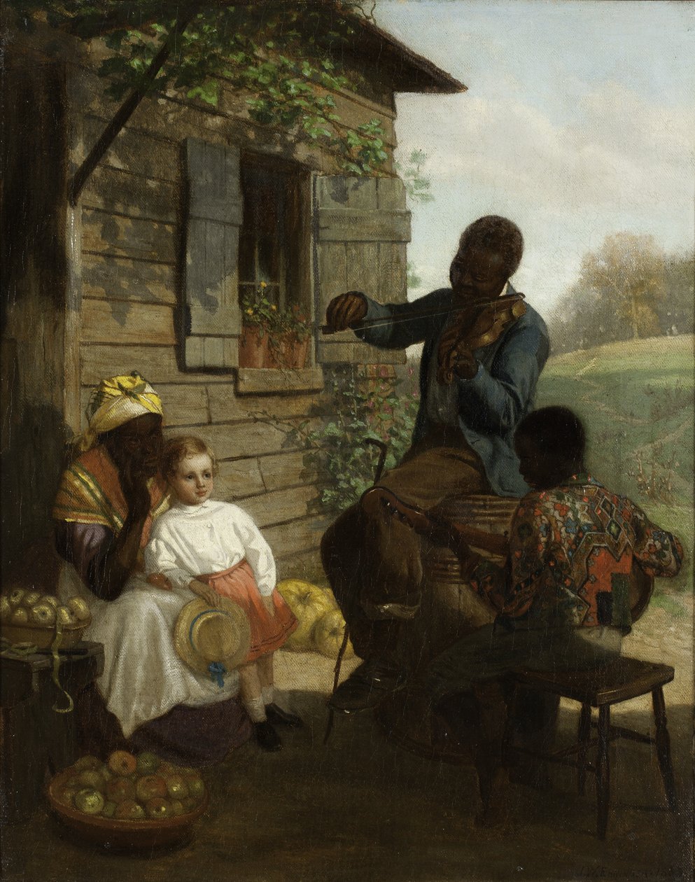 Vieille maison du Kentucky, 1863 - John Whetten Ehninger