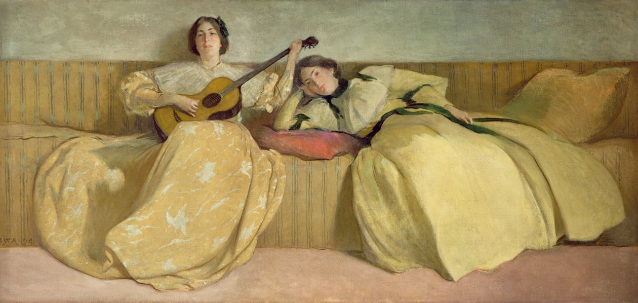 Panneau pour salle de musique - John White Alexander