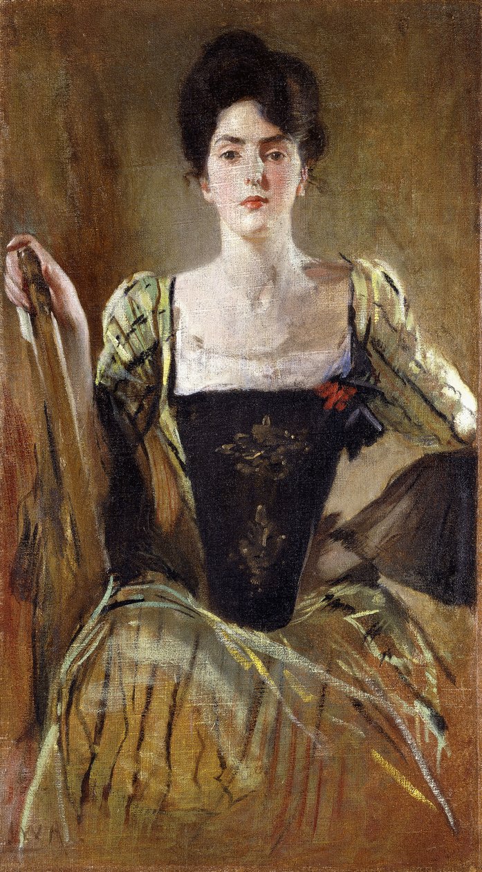 La robe verte - John White Alexander