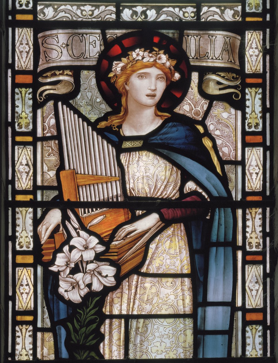 Sainte Cécile - John William Brown