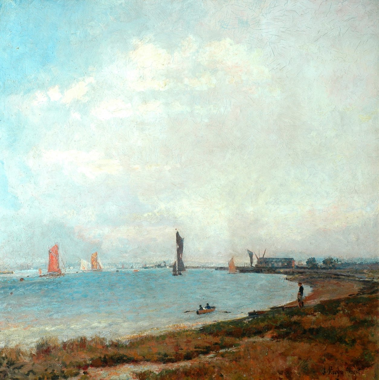 Port de Poole, c.1900-08 - John William Buxton Knight