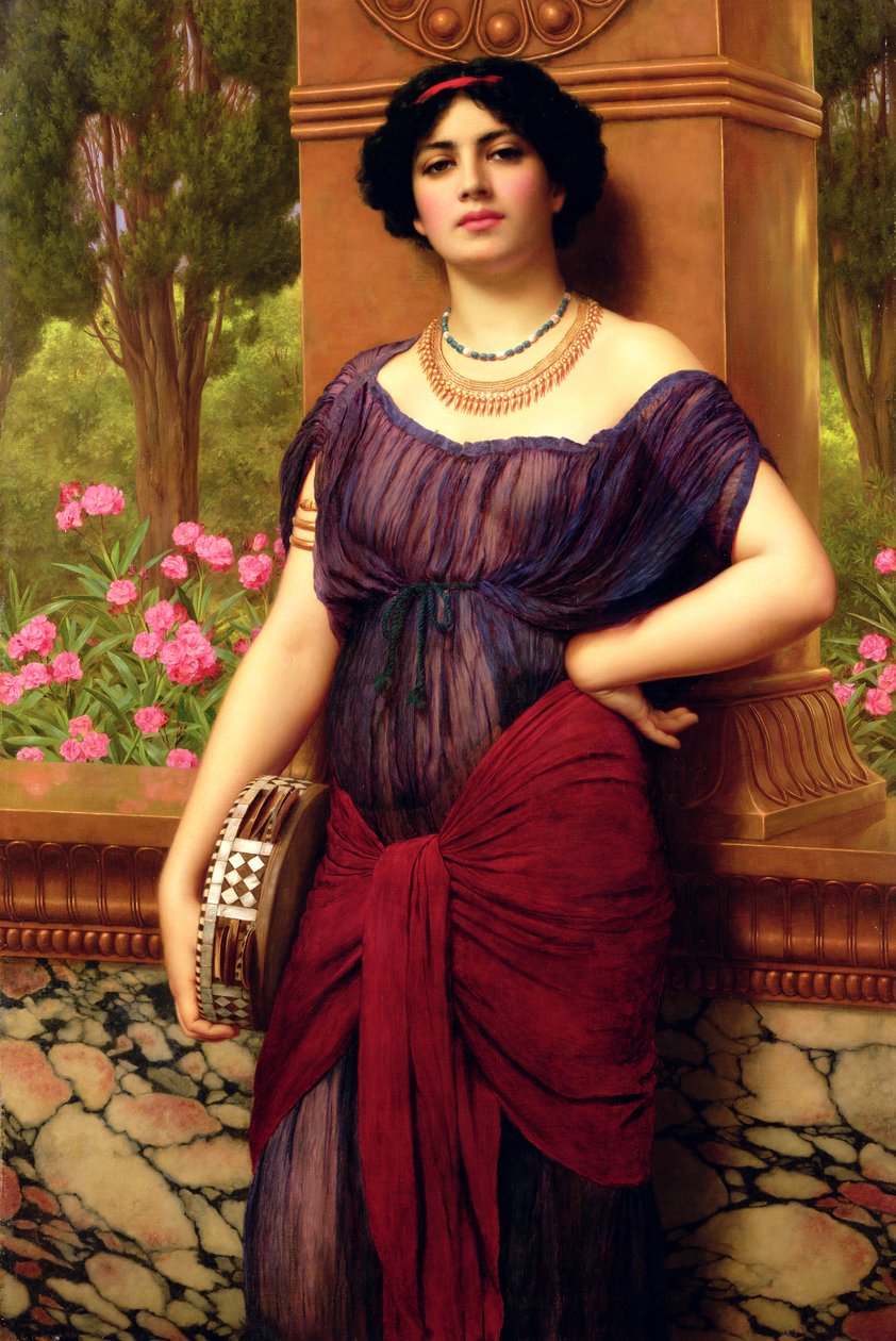 Le Joueur de Tambourin - John William Godward