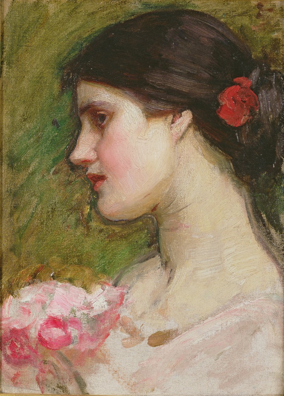 Camélias, vers 1880 - John William Waterhouse