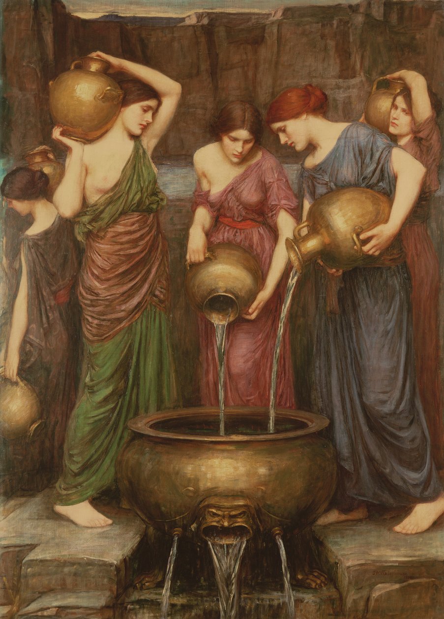 Danaïdes, 1904 - John William Waterhouse