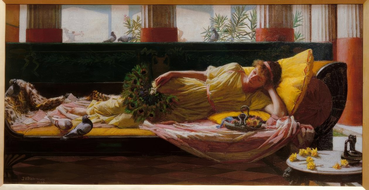 Douceur de ne rien faire - John William Waterhouse