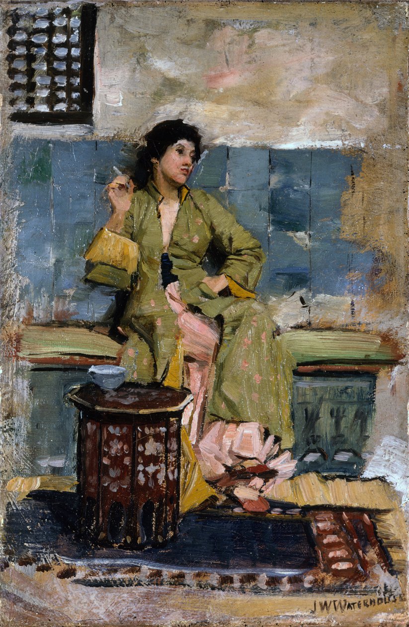 Réminiscences orientales, c.1874 - John William Waterhouse