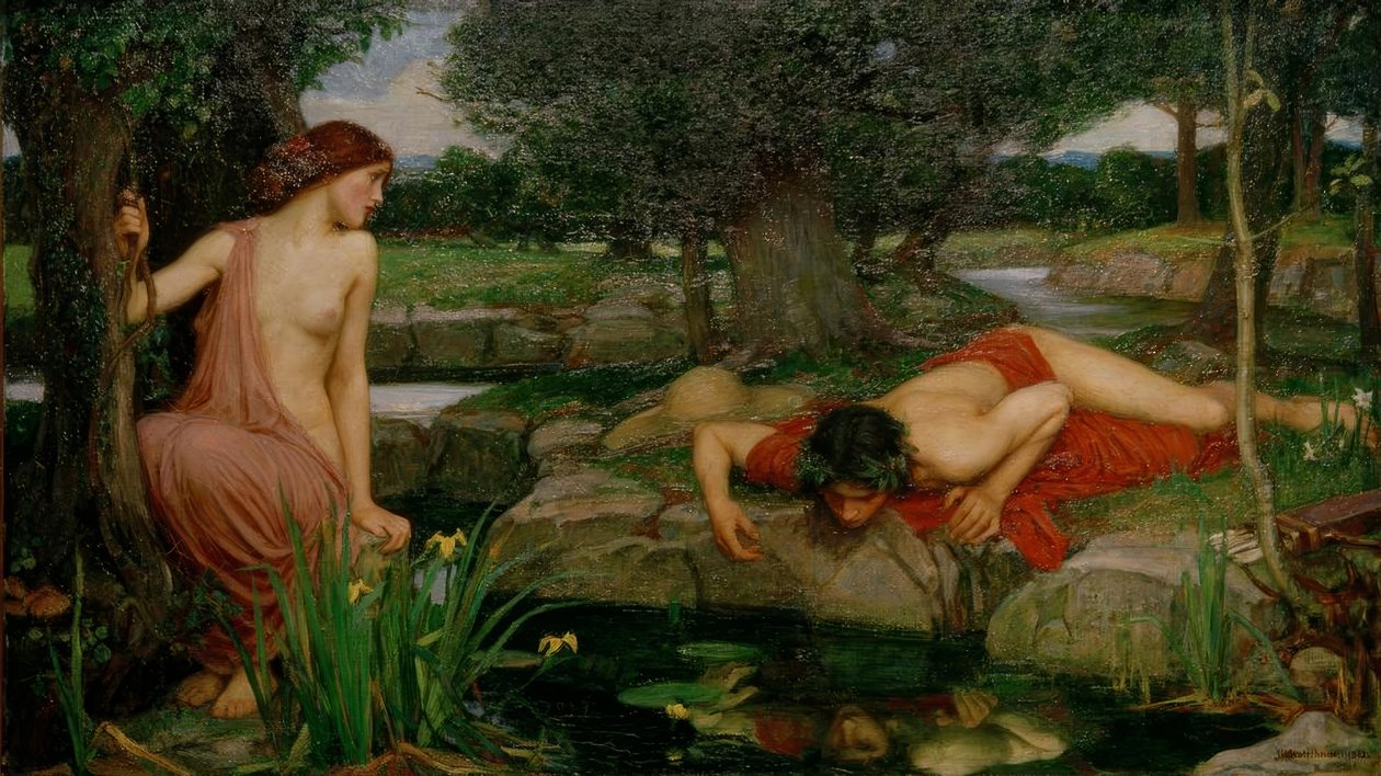 Écho et Narcisse - John William Waterhouse