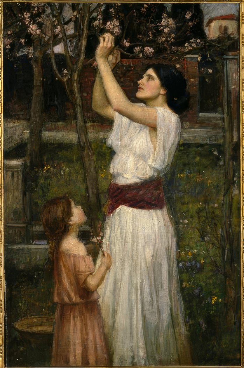 Récolte de fleurs d