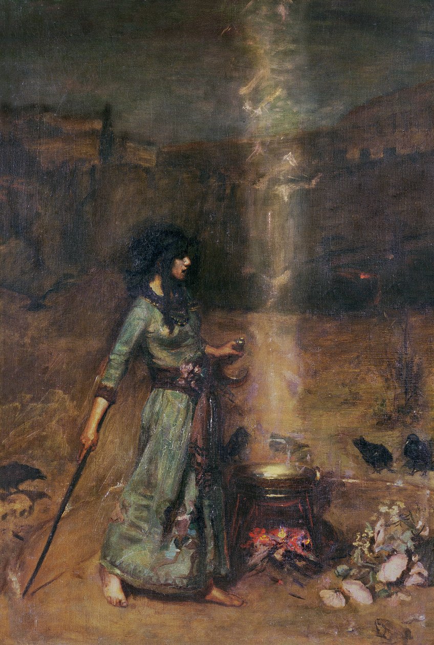 Le Cercle magique - John William Waterhouse