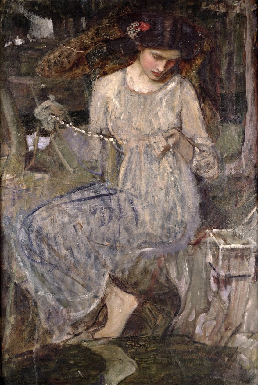 Le Collier, vers 1909 - John William Waterhouse