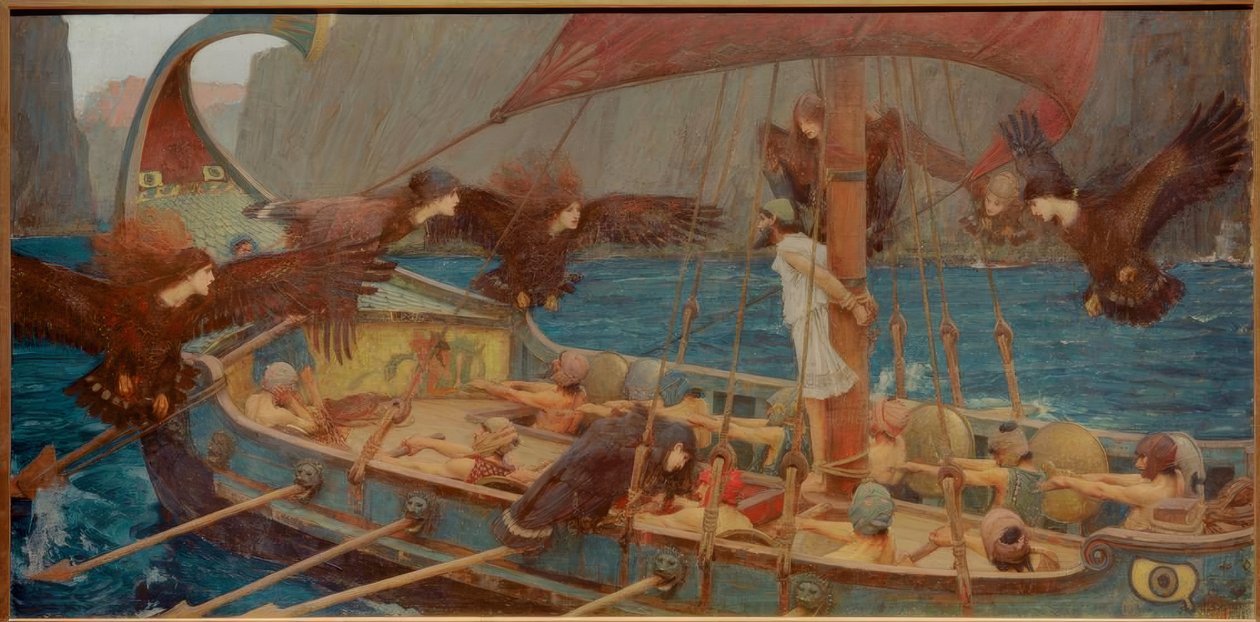Ulysse et les sirènes - John William Waterhouse