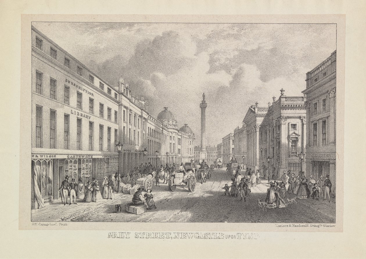Rue Grey, Newcastle - John Wilson Carmichael