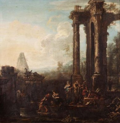 Un caprice de ruines classiques - John Wootton