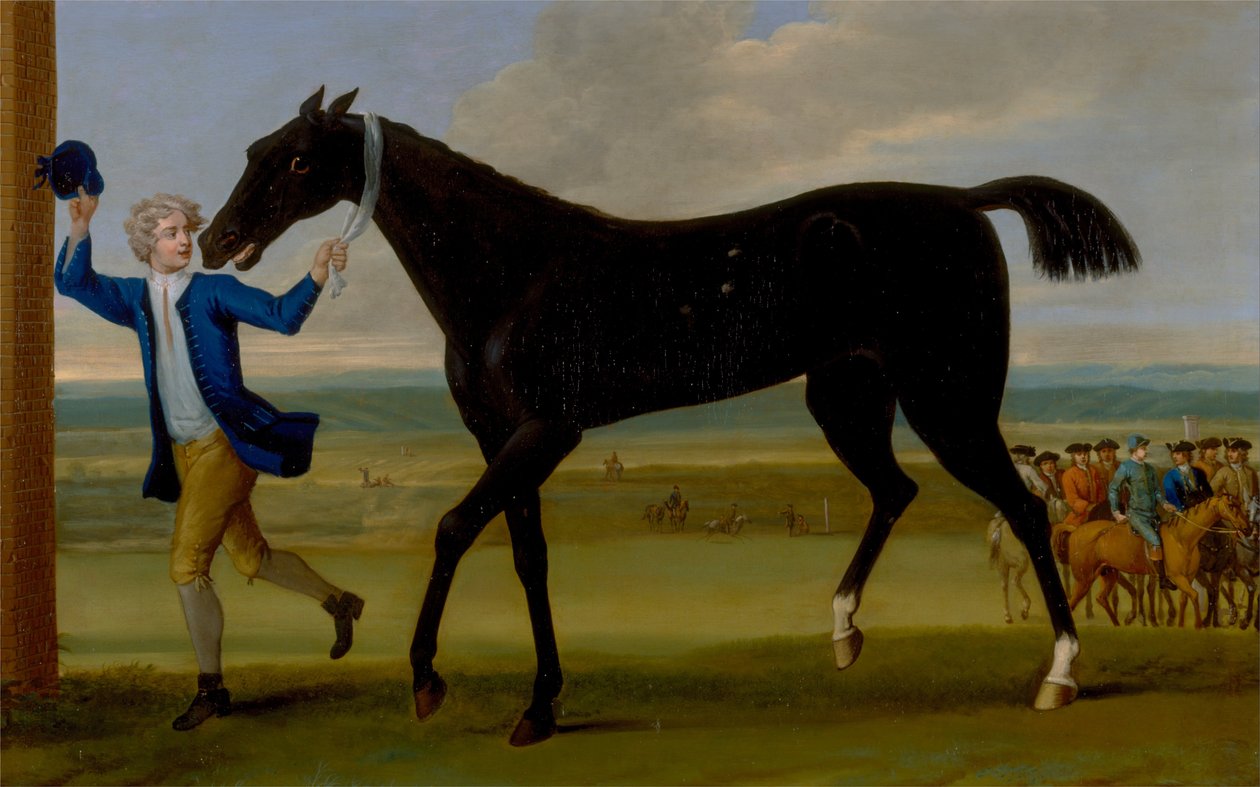 La Bonny Black du duc de Rutland - John Wootton