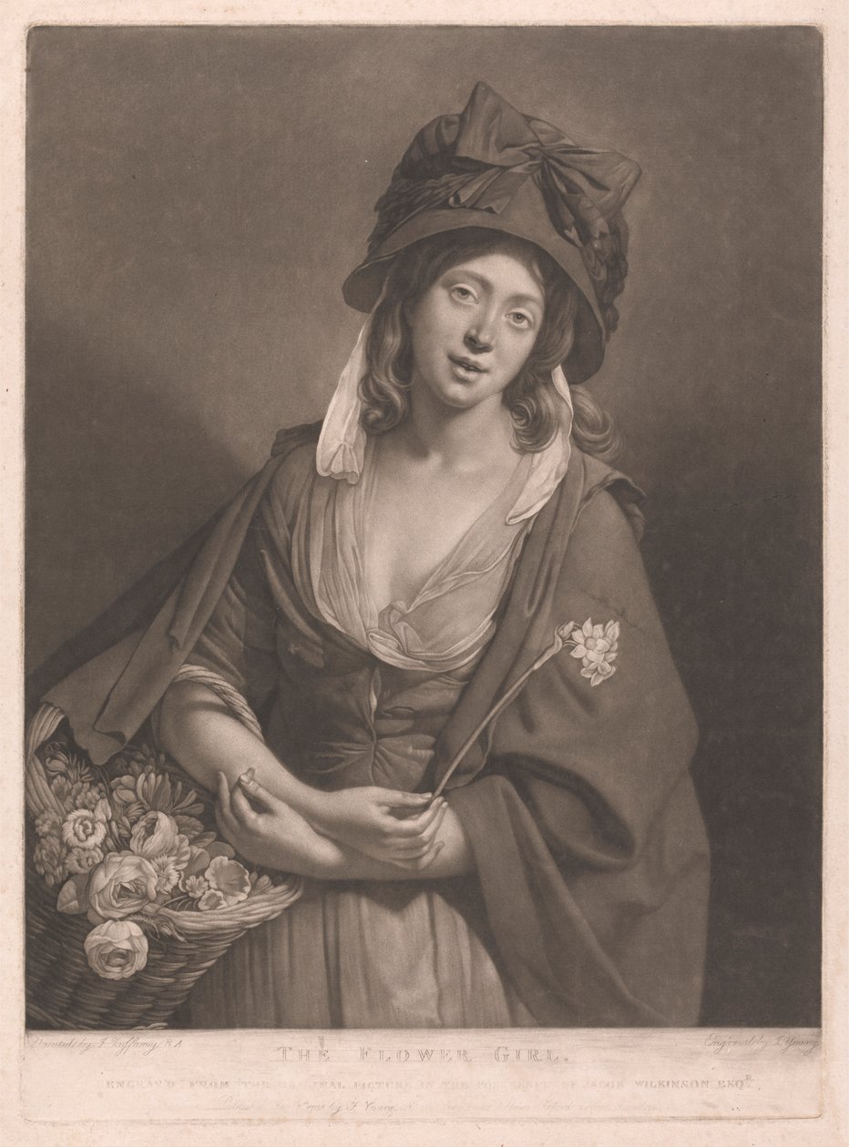 La fille aux fleurs - John Young