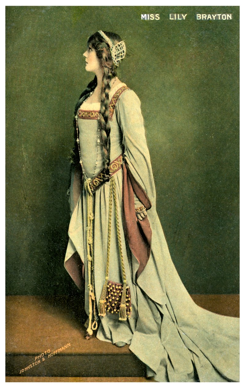 Lily Brayton, actrice britannique - Johnston and Hoffman