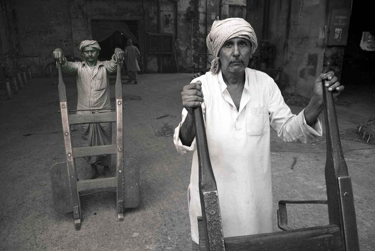 Usine de jute, Kolkata, Inde, 2017 (photo) - Jon Nicholson