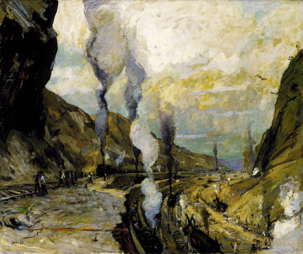 Coupure de Culebra, 1913 - Jonas Lie