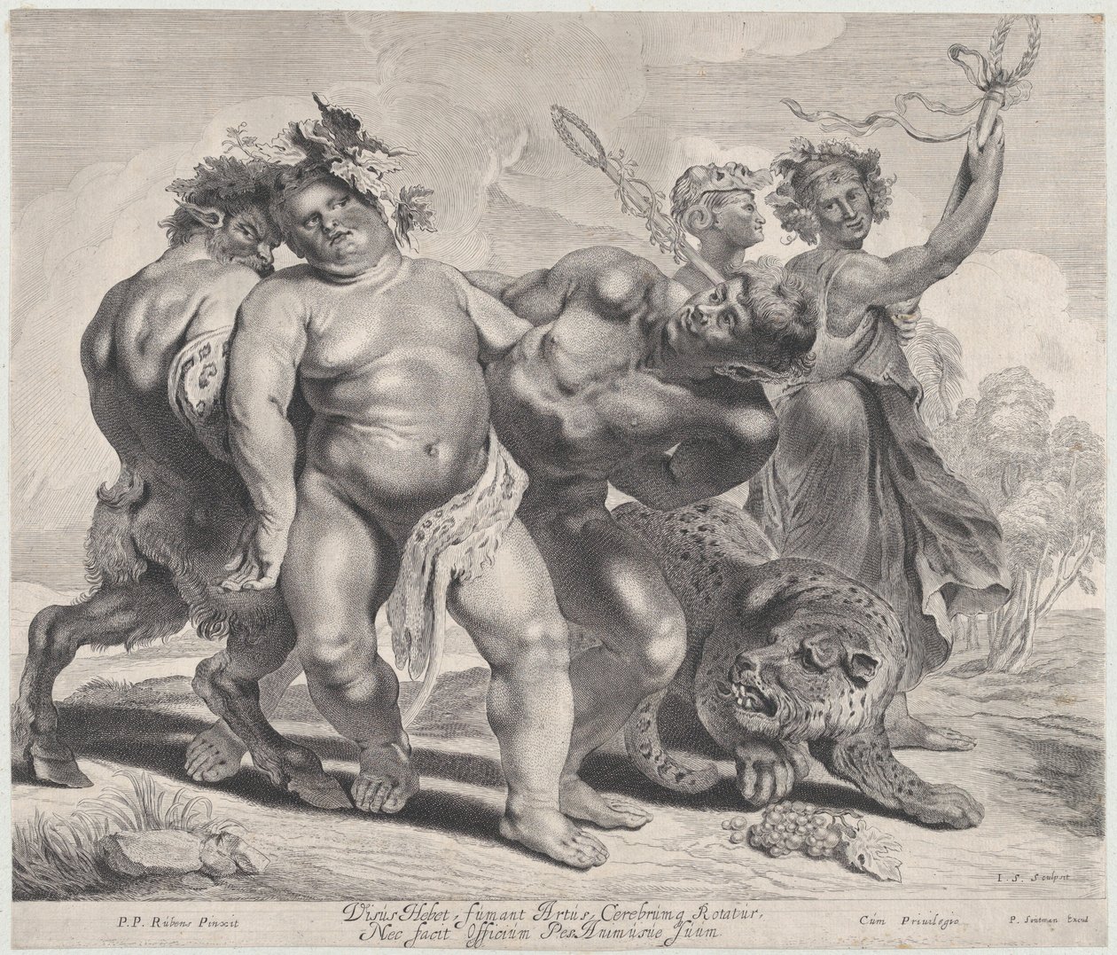 Ivresse de Bacchus, 1630-57 - Jonas Suyderhoef