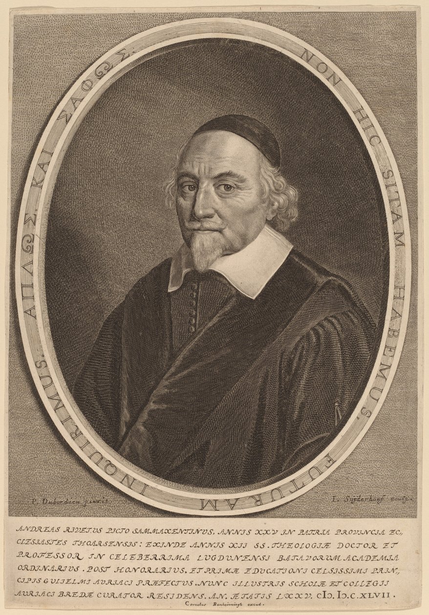Andreas Rivetus - Jonas Suyderhoff after Pieter Dubordieu