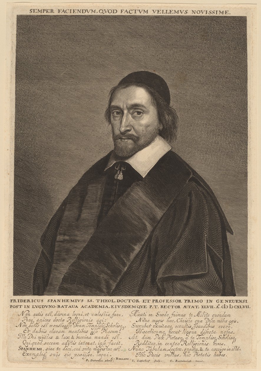 Frédéric Spanheim - Jonas Suyderhoff after Pieter Dubordieu
