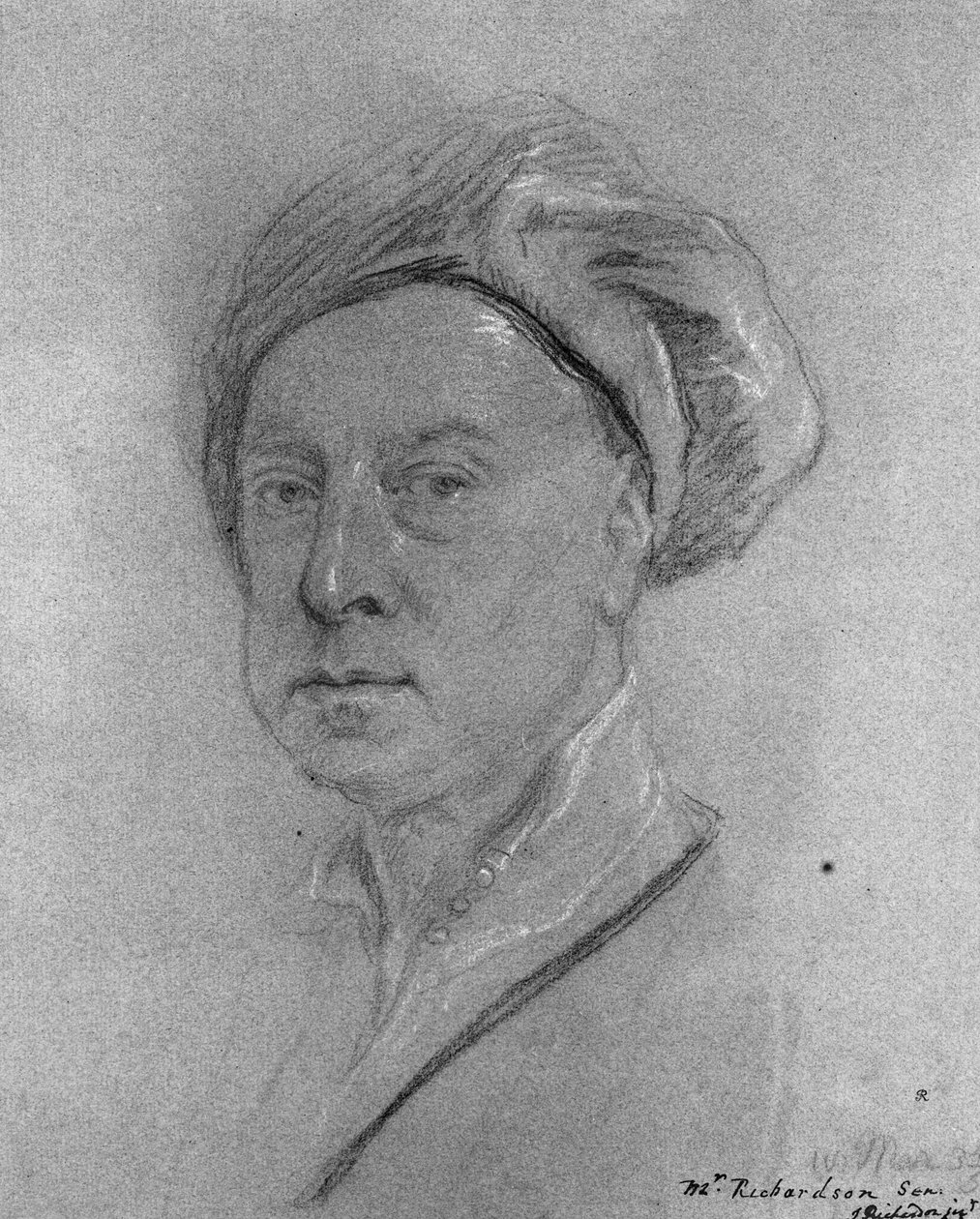 Autoportrait, 1734-35 - Jonathan Richardson