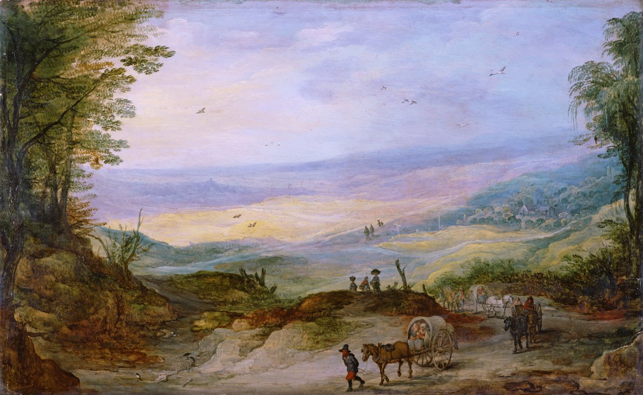 Retour du marché - Joos or Josse de Momper